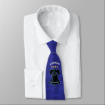 Let Freedom Ring Liberty Bell Patriotic Blue Krawatte<br><div class="desc">Make a bold, refined statement with this patriotic blue design featuring a striking Liberty Bell emblem and subtle all-over bell pattern. The deep royal blue background gives it a polished dressy look, while the central “Let Freedom Ring” motif adds a timeless Americana touch. Perfect for patriotic holidays, historic celebrations, themed...</div>