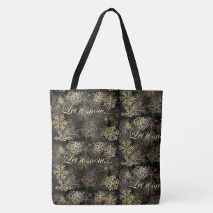 Let It Snow Blue Beach Song™ Sac fourre-tout