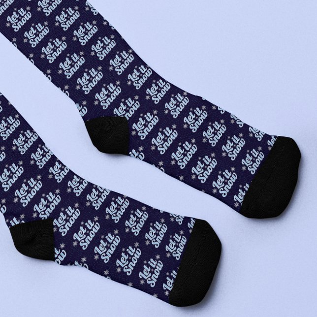 Let It Snow Socken (Von Creator hochgeladen)