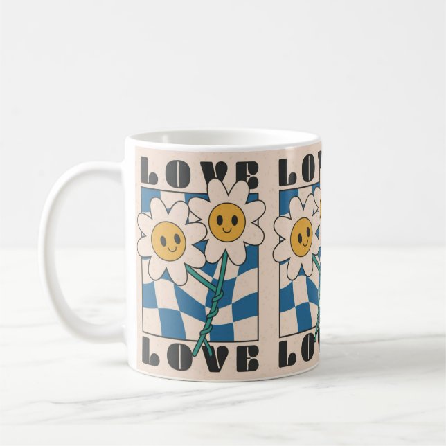 Let love bloom kaffeetasse (Links)