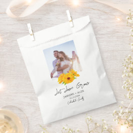 Let Love Grow l Calendula Seeds Photo Wedding  Geschenktütchen