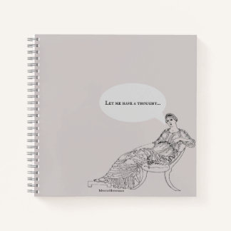 Let me have a thought Notebook Notizbuch