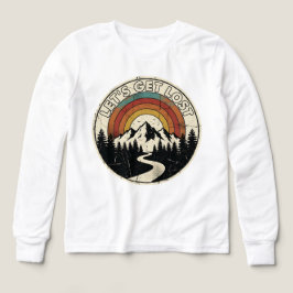 Let’s Get Lost Retro Mountain Adventure Outdoor