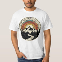 Let’s Get Lost Retro Mountain Adventure Outdoor