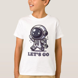 Let’s Go – Cute Astronaut Adventure Tee