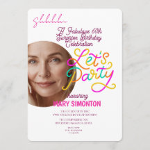 Let’s Party! A Fabulous 60th Surprise Celebration