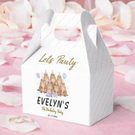 Let’s Party Groundhog 5th Birthday – Fun Kids  Geschenkschachtel