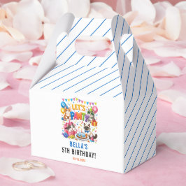Let’s Pawty Cat 5th Birthday | Cute Kitty Birthday Geschenkschachtel