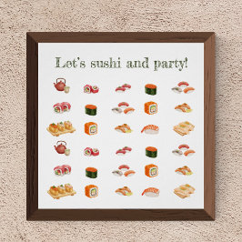 Let’s sushi and party! poster