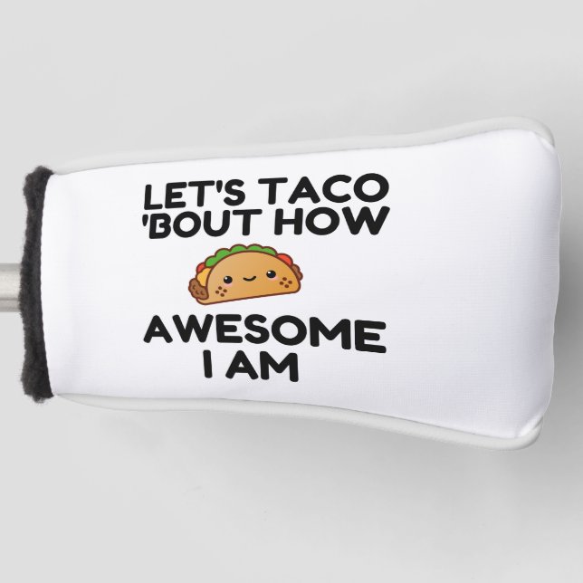 Let’s Taco 'Bout Golf Headcover (Vorderseite)
