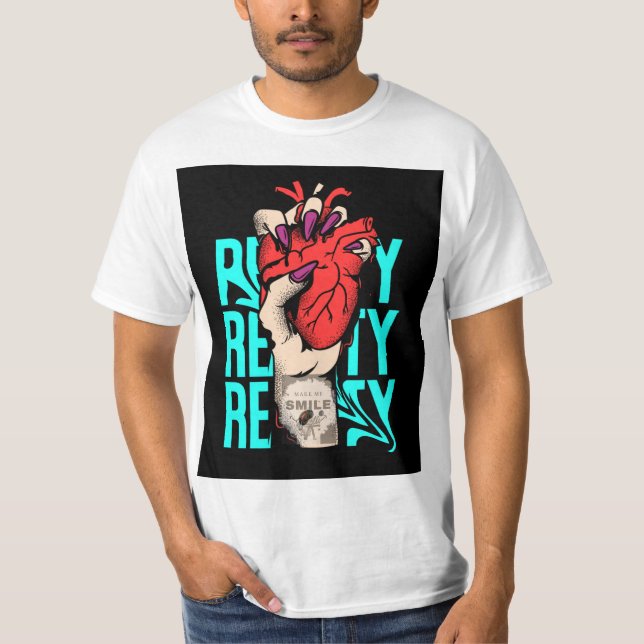 Let smile T-Shirt (Vorderseite)