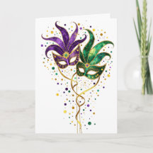 Let the Good Times Roll Mardi Gras Masks