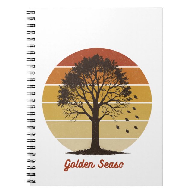 Let the Gourd Times Roll Autumn Design Notizblock (Vorderseite)