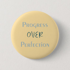 Let the Process Lead the Way Artistic Message Button