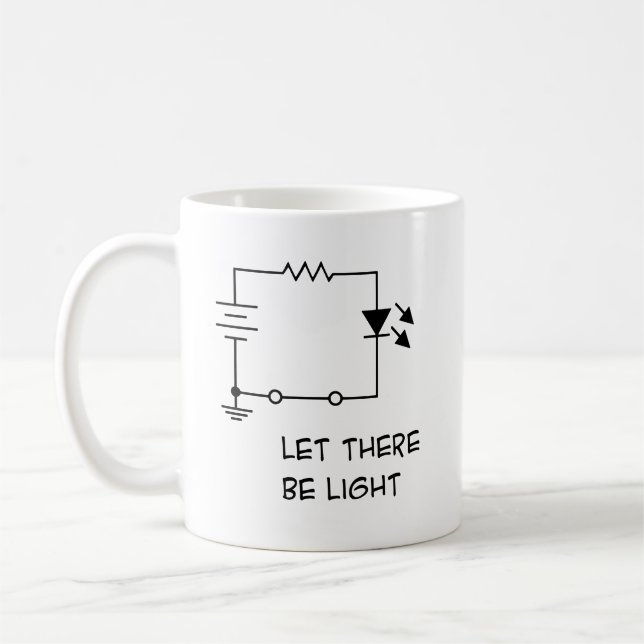 Let There Be Light Kaffeetasse (Links)
