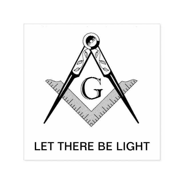 Let there be light rubber stamp  permastempel (Design)