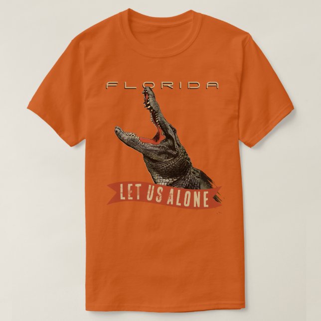 LET US ALONE T-Shirt (Design vorne)