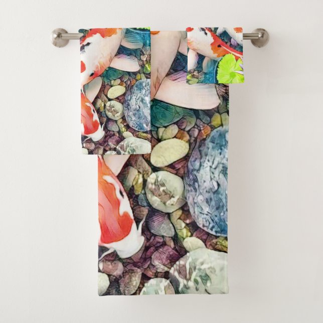 L'étang de Koi (En situation)