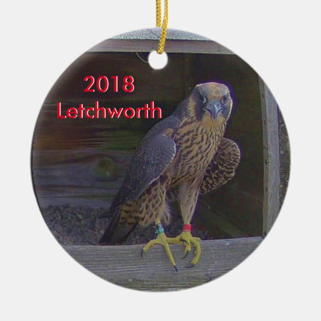 Letchworth ornement céramique 2018 (Devant)