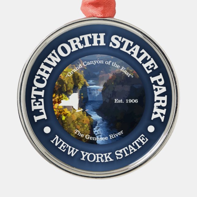 Letchworth SP Ornament Aus Metall (Vorne)