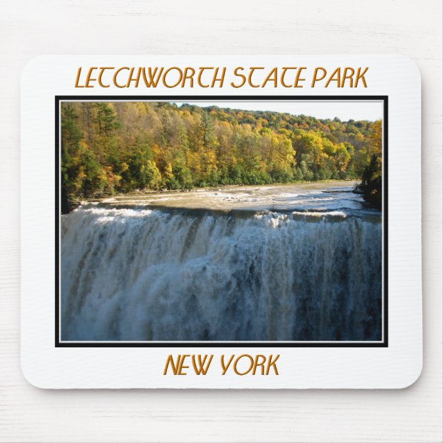 Letchworth Staat Park Middle Falls Mousepad (Vorne)