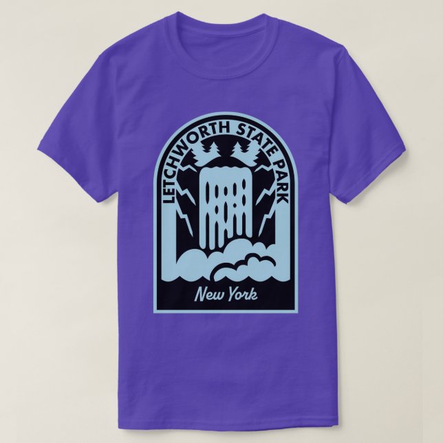 Letchworth Staat Park New York T-Shirt (Design vorne)
