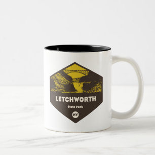 Letchworth Staat Park New York Zweifarbige Tasse