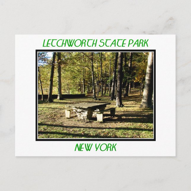 Letchworth Staat Park - Teatro Ticino Postkarte (Vorderseite)