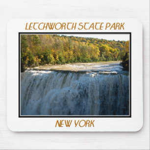 Letchworth Staats-Park - Mitte-Fälle Mousepad