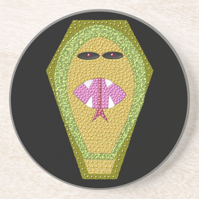 Lethal-ägyptische Cobra-Untersetzer Untersetzer (Vorne)