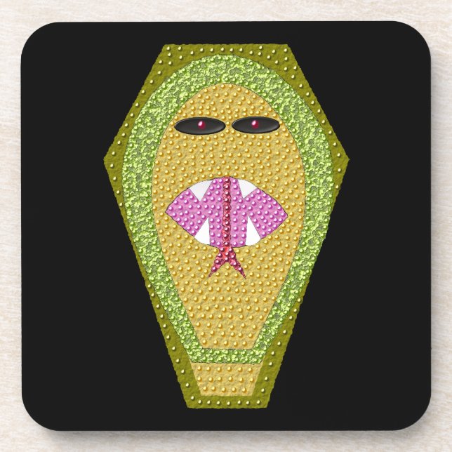 Lethal Egyptian Cobra Cork Untersetzer (Vorderseite)