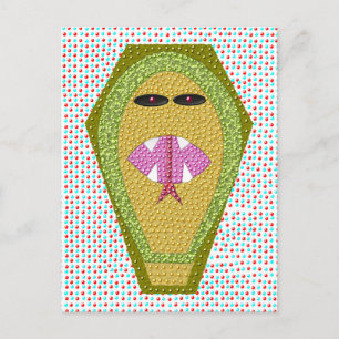Lethal Egyptian Cobra Postcard Postkarte