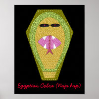 Lethal Egyptian Cobra Print