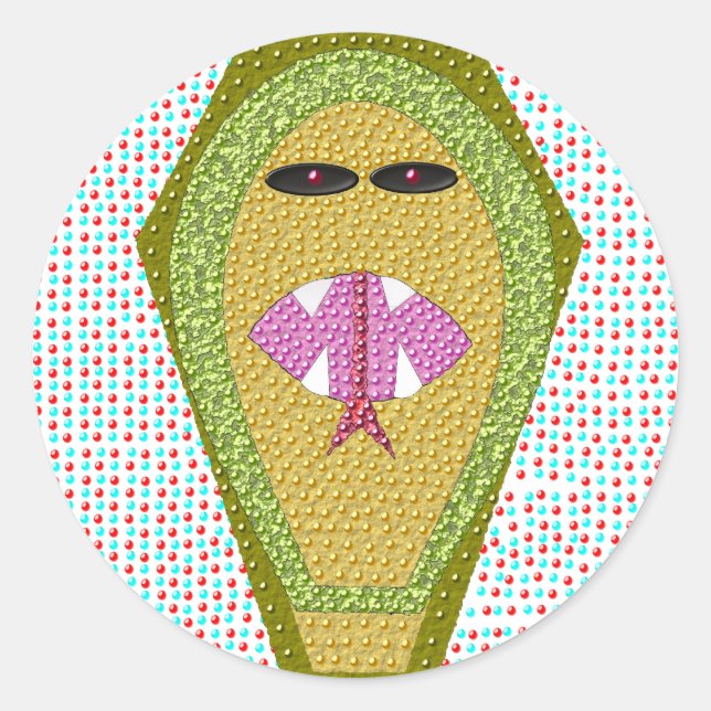 Lethal Egyptian Cobra Sticker (Vorderseite)