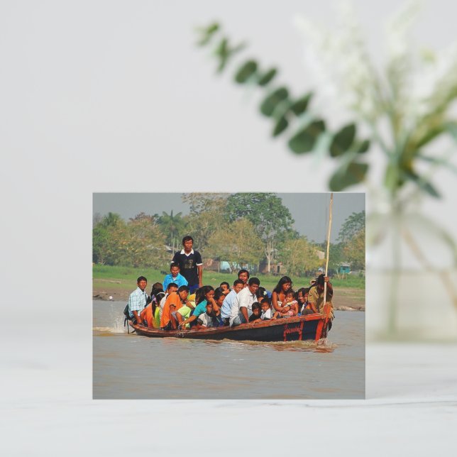 Leticia Colombia Post Card Postkarte (Stehend Vorderseite)