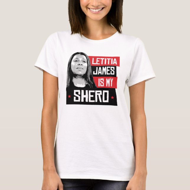 Letitia James ist mein Shero T-Shirt (Vorderseite)