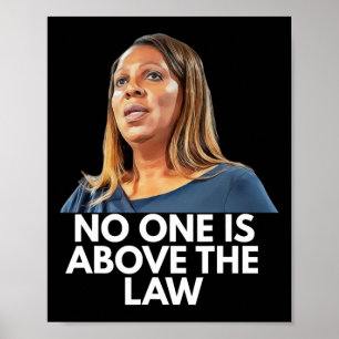 Letitia James. Niemand steht über dem Gesetz Poster