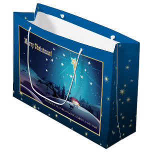 L'étoile de Bethlehem. Sacs faits sur commande de