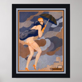 "L'Etourdie" Art Deco 1927 Poster
