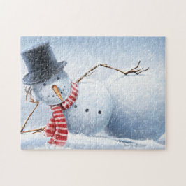 Let's Chill Sexy Snowman Holiday