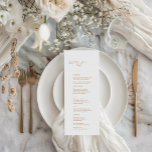 "Let's Eat" Elegante White Calligraphy Wedding Men Menükarte<br><div class="desc">Dieses elegante, moderne Hochzeitsmenü ist der perfekte Weg, um Ihrem Hochzeitsempfang eine Touch von Eleganz hinzuzufügen. Dieses elegante und zeitlose Menü-Design mit sauberer und moderner Typografie auf klassischem weißem Hintergrund ist zeitlos und stilvoll zugleich. Mit anpassbaren Textfeldern können Sie ganz einfach Ihre eigenen Menüpunkte hinzufügen und das Menü nach Ihrem...</div>