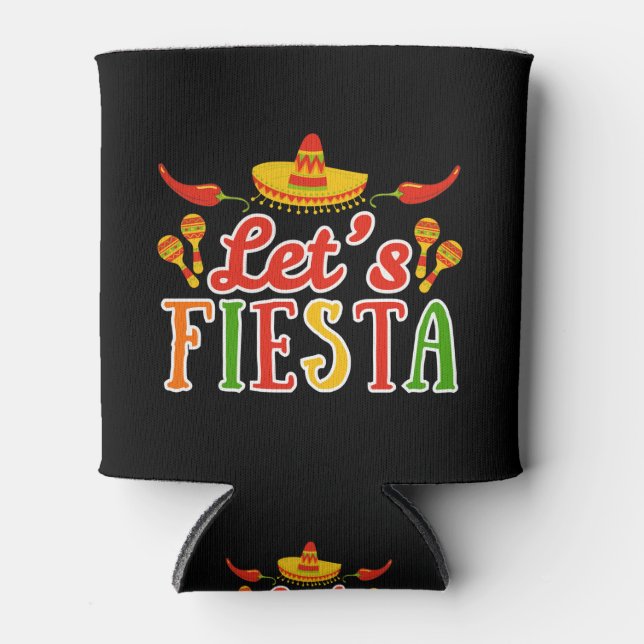Let's Fiesta Cinco de Mayo Dosenkühler (Vorderseite)