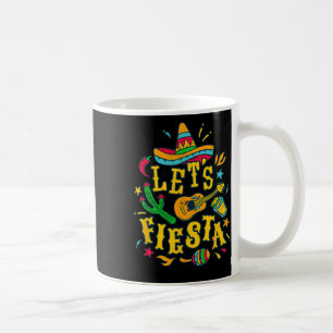 Let's Fiesta Cinco De Mayo Mexican Festival Party Kaffeetasse