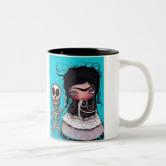 Lets gehen zu tanzen zweifarbige tasse