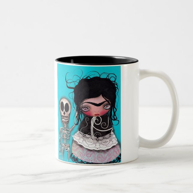 Lets gehen zu tanzen zweifarbige tasse (Rechts)
