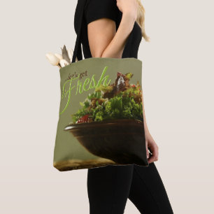 "Let's get FRESH" All-over Print-TASCHE Tasche