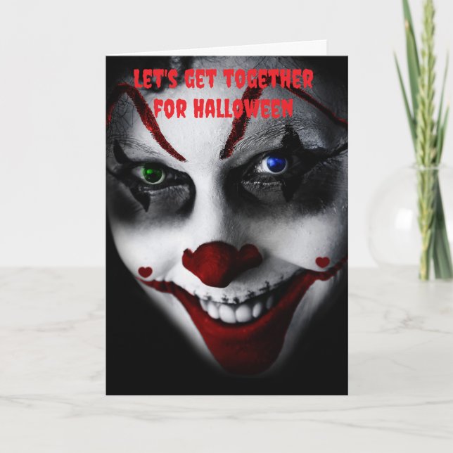 Let's get together for Halloween. Karte (Vorderseite)
