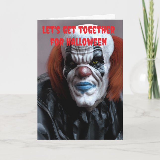 Let's get together for Halloween. Karte (Vorderseite)