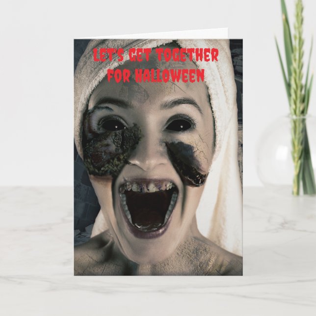 Let's get together for Halloween. Karte (Vorderseite)