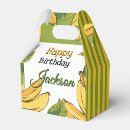 Let's Go Bananas Birthday 4"w x 2.5"l x 5"h Geschenkschachtel